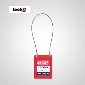 Cable Shackle Safety Padlock