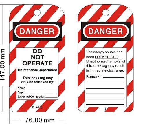 General Lockout Tags